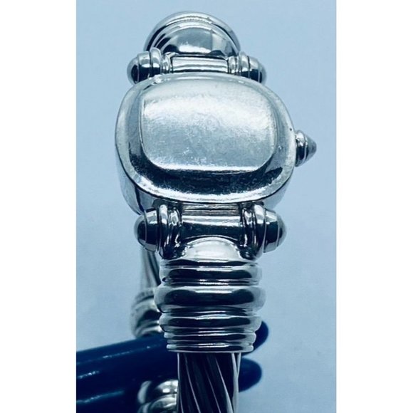 David Yurman Hinge Watch Case Bangle Bracelet 925 585 - Picture 5 of 16